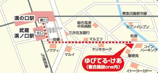 横浜相談室の地図